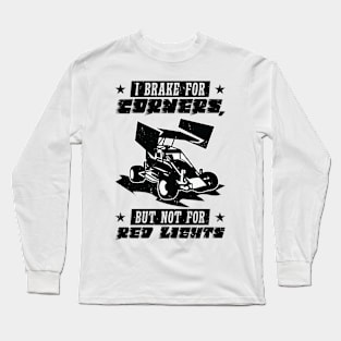 Sprint Car Dirt Track Racing Long Sleeve T-Shirt